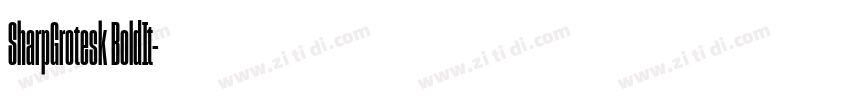 SharpGrotesk BoldIt字体转换 SharpGrotesk BoldIt字体转换